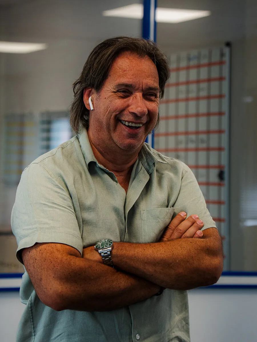 Pascal, associé de FDHE, au bureau du Petit-Quevilly