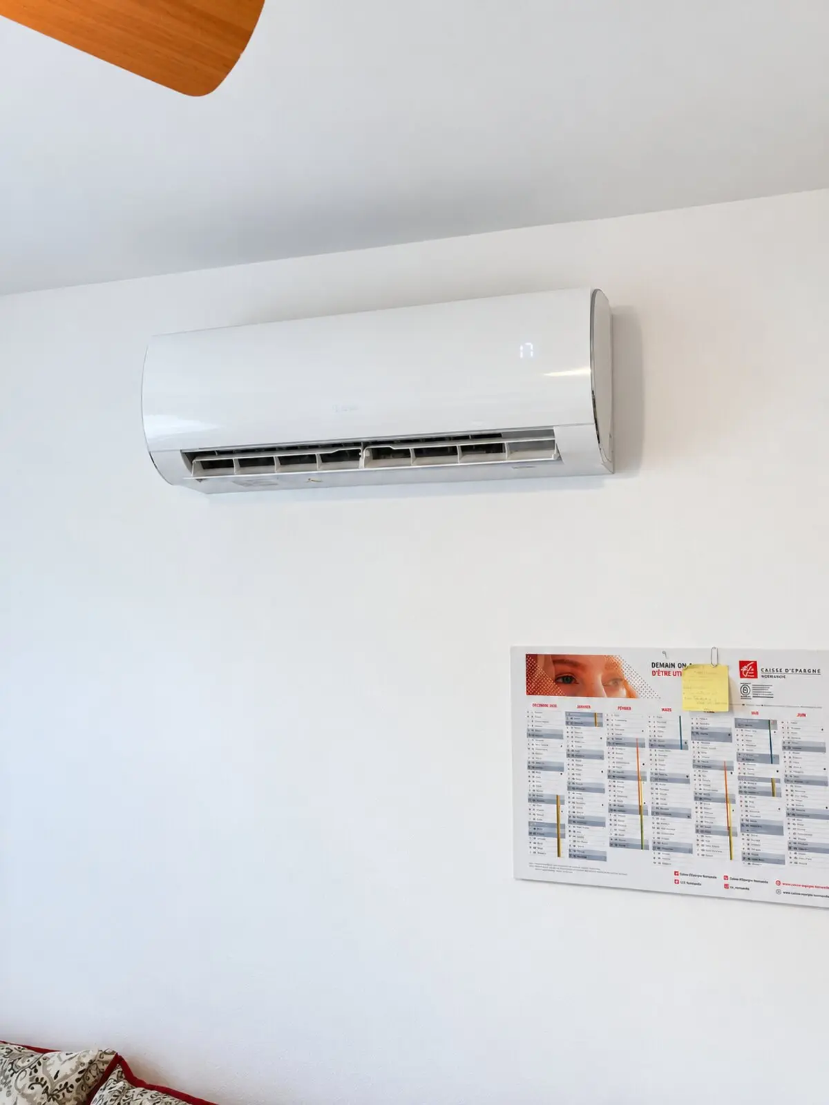 Pompe à chaleur air/air — chantier FDHE