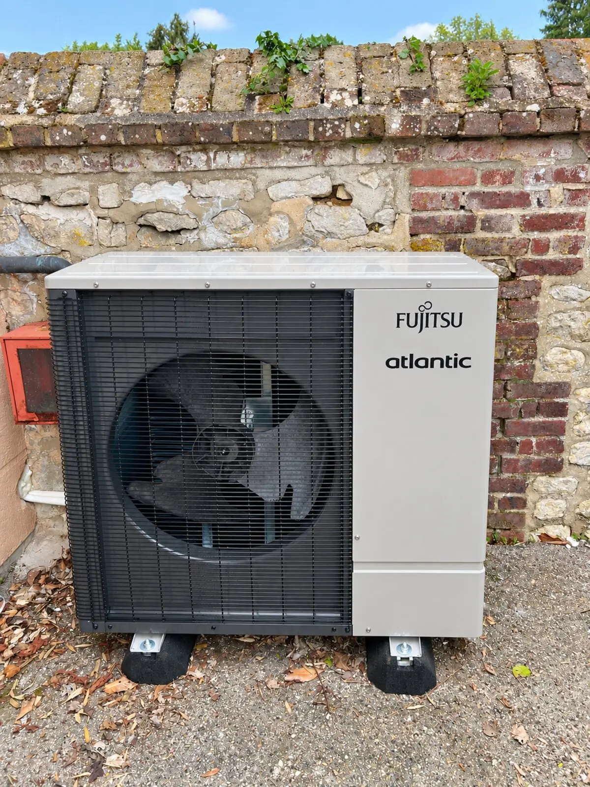 Pompe à chaleur air/eau — chantier FDHE