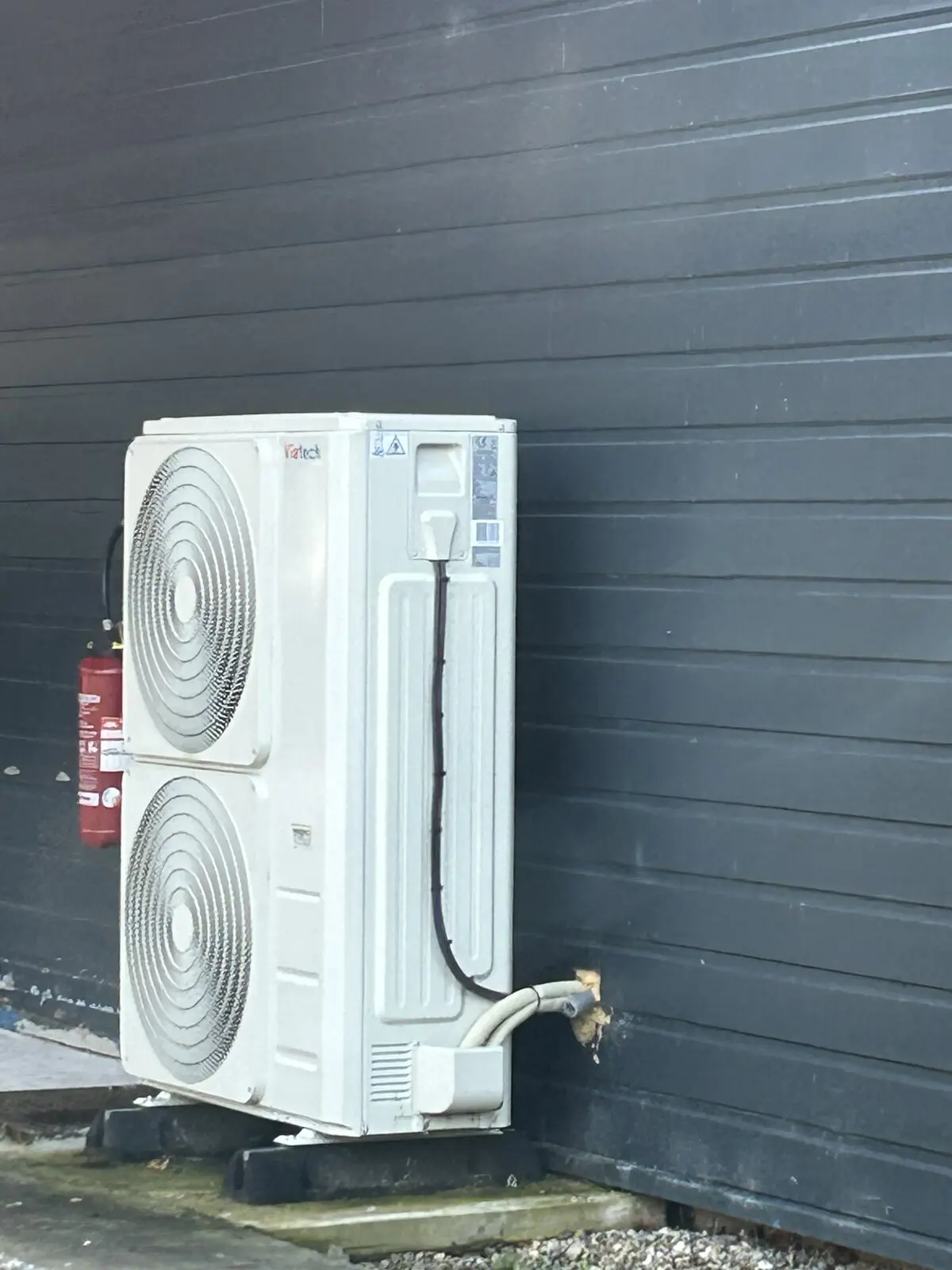 Pompe à chaleur air/eau — chantier FDHE