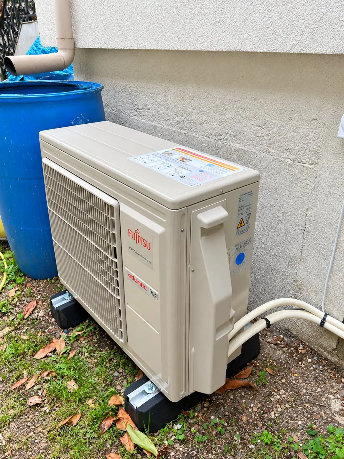 Pompe à chaleur air/eau — chantier FDHE