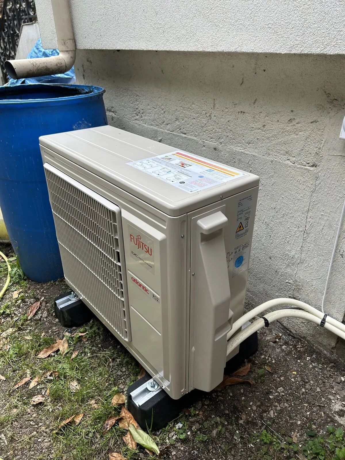 Pompe à chaleur air/eau — chantier FDHE