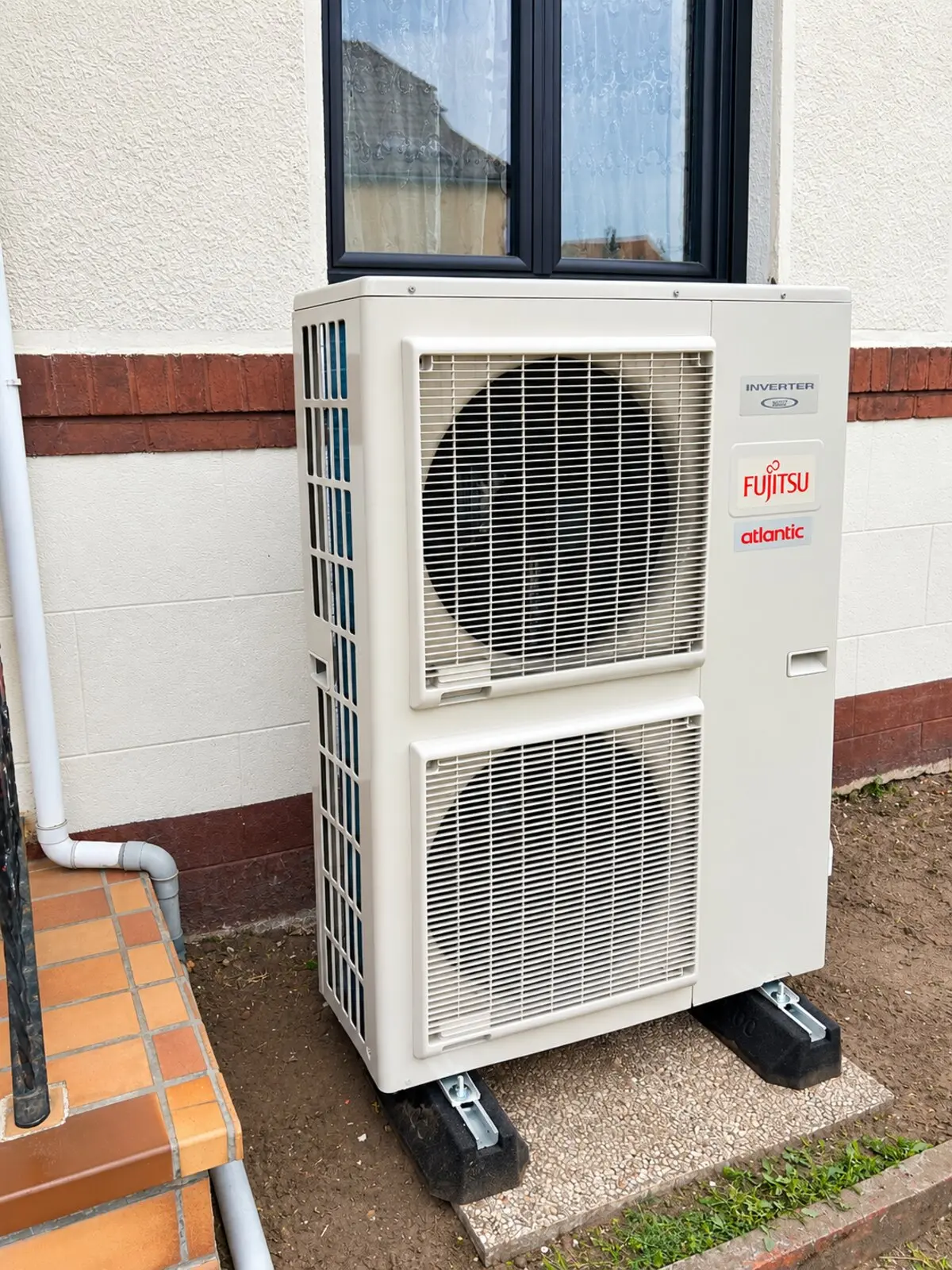 Pompe à chaleur air/eau — chantier FDHE