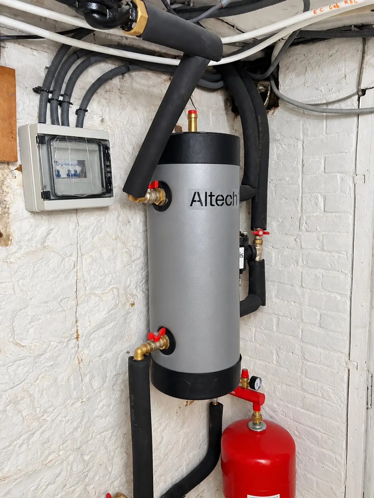 Pompe à chaleur air/eau — chantier FDHE