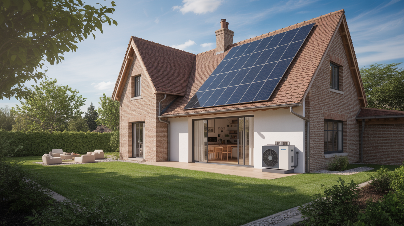 Maison rénovée en Normandie