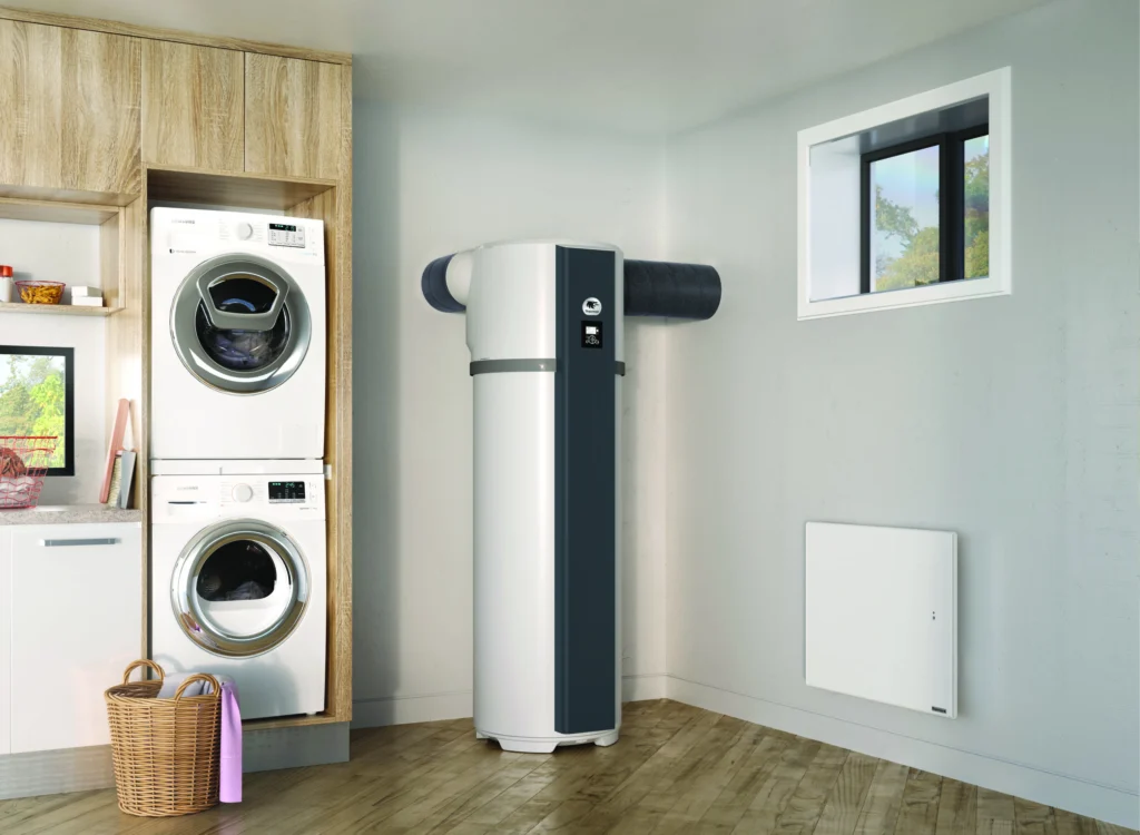 Chauffe-eau thermodynamique installé